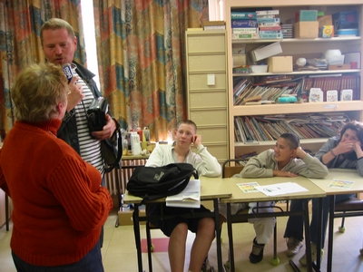 C'est la prise de cont.. Soci�t� - Education, Ecoles - 